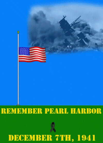 Remember Pearl Harbor December 7 1941 GIF