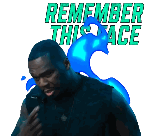Remember This Face Sticker