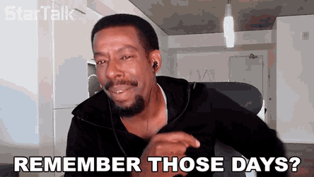 Remember Those Days Chuck Nice GIF