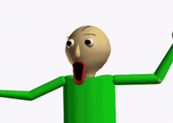 Removing The Head Of Baldi GIF
