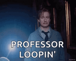 Remus Lupin Professor Loopin GIF