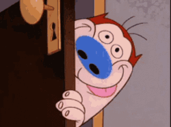 Ren And Stimpy Saw Thumbs Up GIF