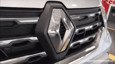 Renault Logo Close Up GIF