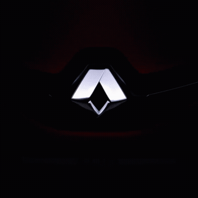 Renault Logo Close Up GIF
