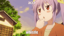 Whistling random anime OPs hoping someone will react: - iFunny