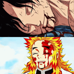 Rengoku Death And One Piece Member Death GIF
