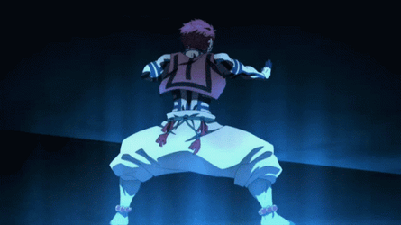 Rengoku Vs Akaza Power Act GIF