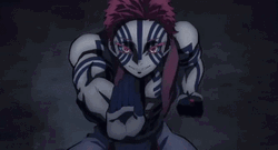 Rengoku Vs Akaza Power Ritual GIF