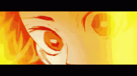Rengoku Vs Akaza Talking GIF