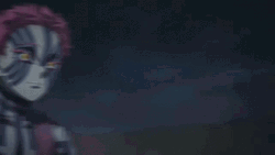 Rengoku Vs Masked Akaza GIF