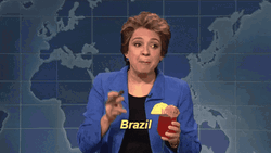 Reporter Saying Brazil GIF
