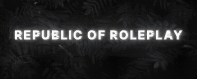 Republic Of Roleplay Yellow On Dark Background GIF