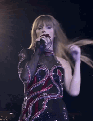 Reputation Taylor Spinning Hair GIF