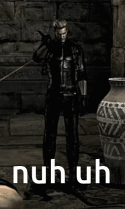 Resident Evil 5 Nope GIF