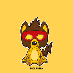 Respectful Hodl Hyena GIF