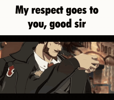 Respectful Man With Good Sir GIF