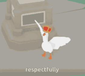 Respectfully Untitled Goose Game GIF