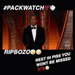 Rest In Peace Will Smith Oscars GIF
