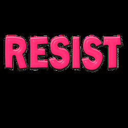 Rest Resist Transparent Sticker