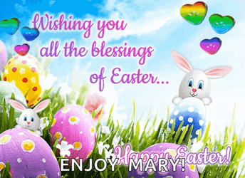 Resurrection Sunday Wishing For Blessings GIF