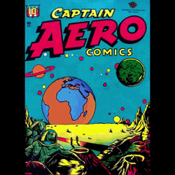 Retro Comics Aero Artwork