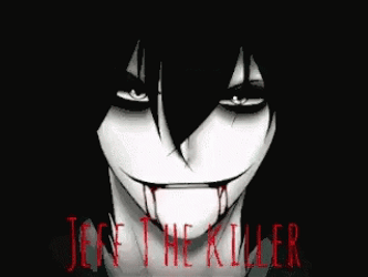Retro Jeff The Killer Poster  GIF