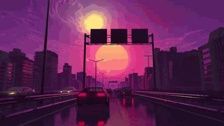 Retrowave GIF