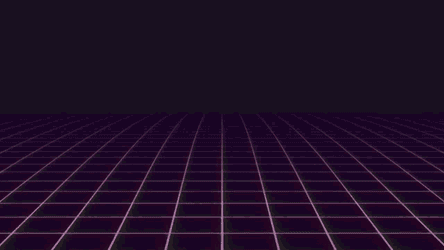 Retrowave Grid GIF