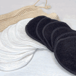 Reusable Makeup Remover Pads Soft Cotton Face Masks GIF