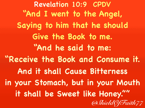 Revelation 10 9 Bible Verse GIF