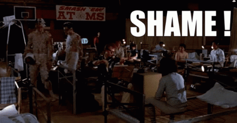 Revenge Of The Nerds Shame GIF