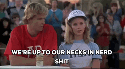 Revenge Of The Nerds We're Up To GIF