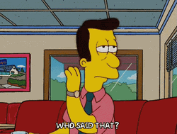 Reverend Lovejoy Who Said That GIF