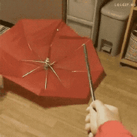 Reverse Broken Umbrella GIF