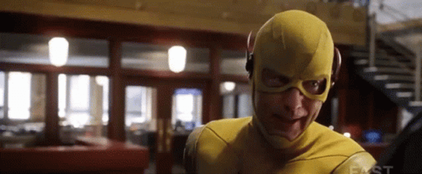 Reverse Flash Professor Zoom Attacking Civilian GIF
