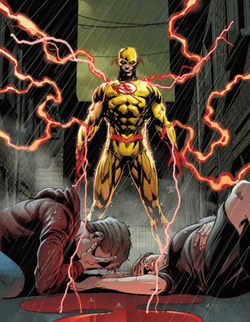Reverse Flash Unleashing Super Power Energy GIF