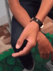 Reverse Hand Dap Shake GIF