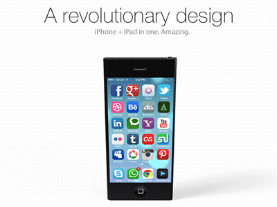 Revolutionary Design IPhone IPad Ad GIF