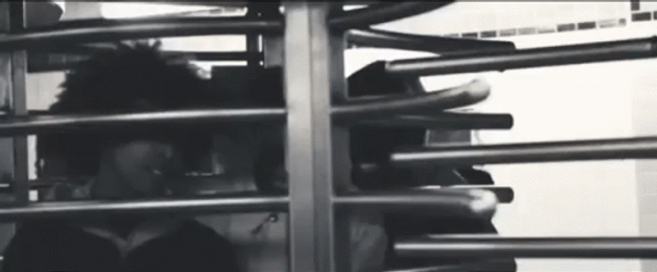 Revolving Door Entrance Vintage GIF