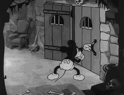 Revolving Door Loop Mickey Mouse GIF