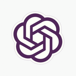 Revolving Interconnected Chatgpt Logo GIF