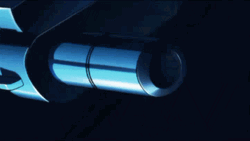 Revy Anime Girl Smiling Gun Flash GIF