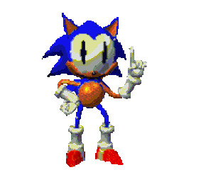 Rewrite Sonic Sticker GIF