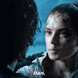 Rey Says Ben Reylo GIF
