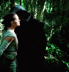 Reylo Rey And Kylo Deleted Scene GIF