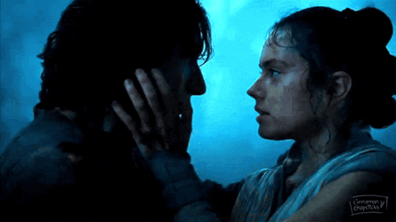 Reylo Rey And Kylo Love And Kisses GIF