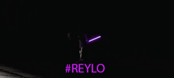 Reylo Saber GIF