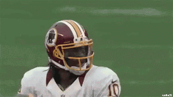 Rg3 Throws Ball Away GIF