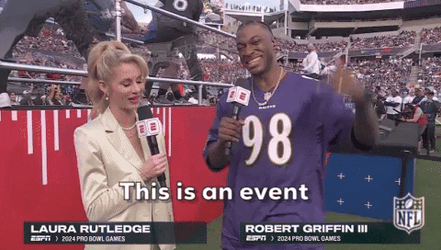 Rg3 With Laura Rutledge GIF