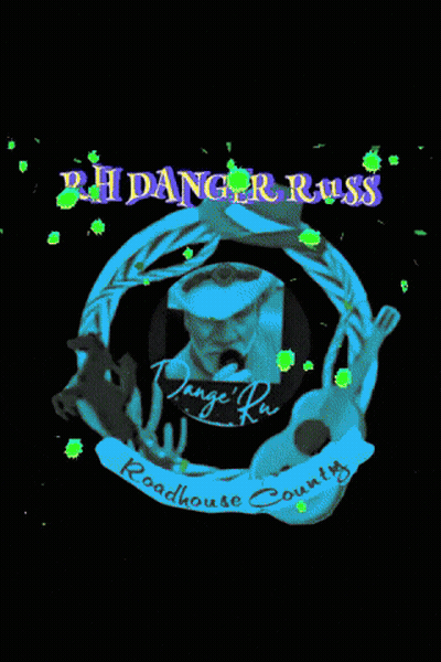 Rh Danger Russ Logo With Man In Hat GIF